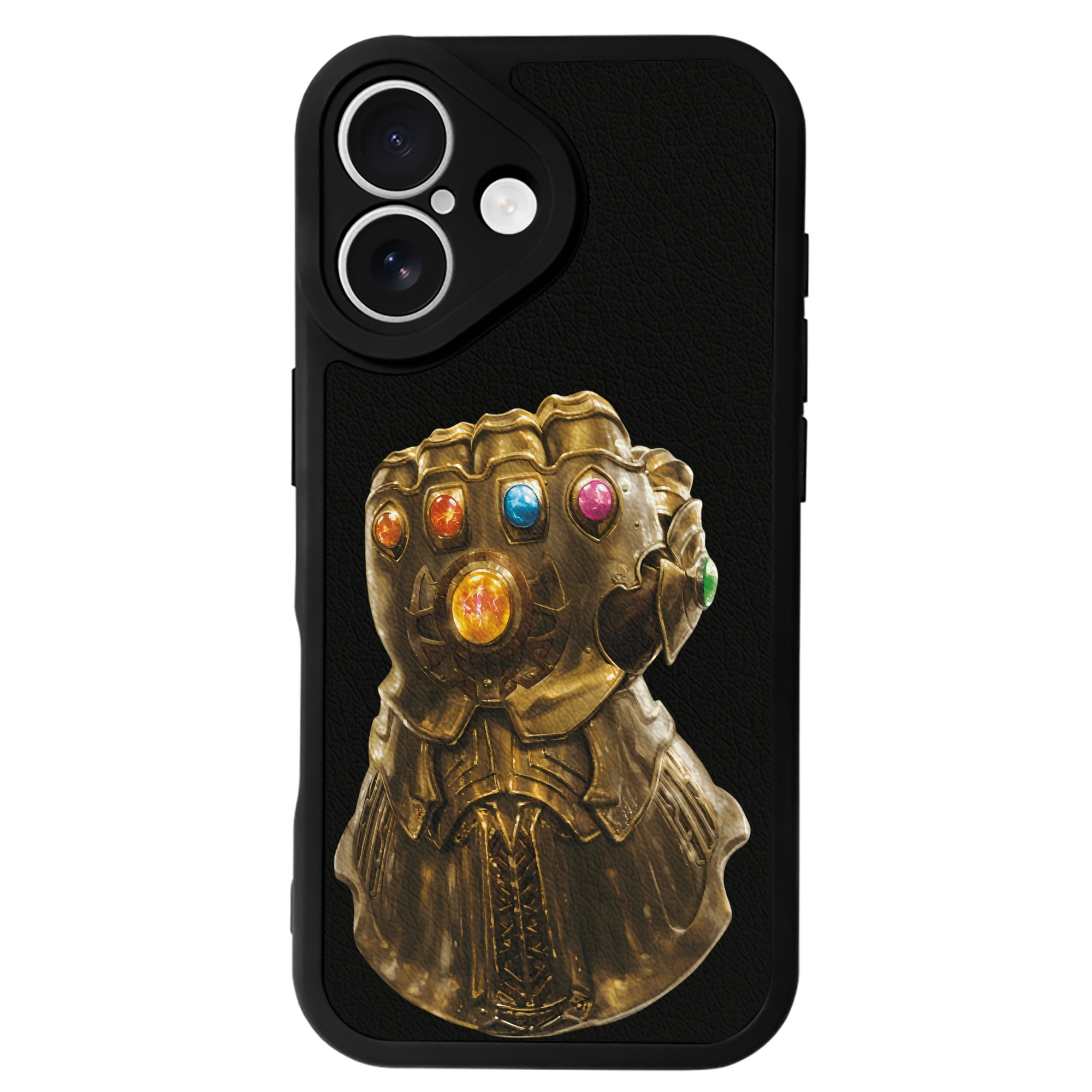 （画像用） アベンジャーズ The Avengers 【iPhone 16シリーズ対応】シリコンスマホケース（レザー調） 材質：シリコン
